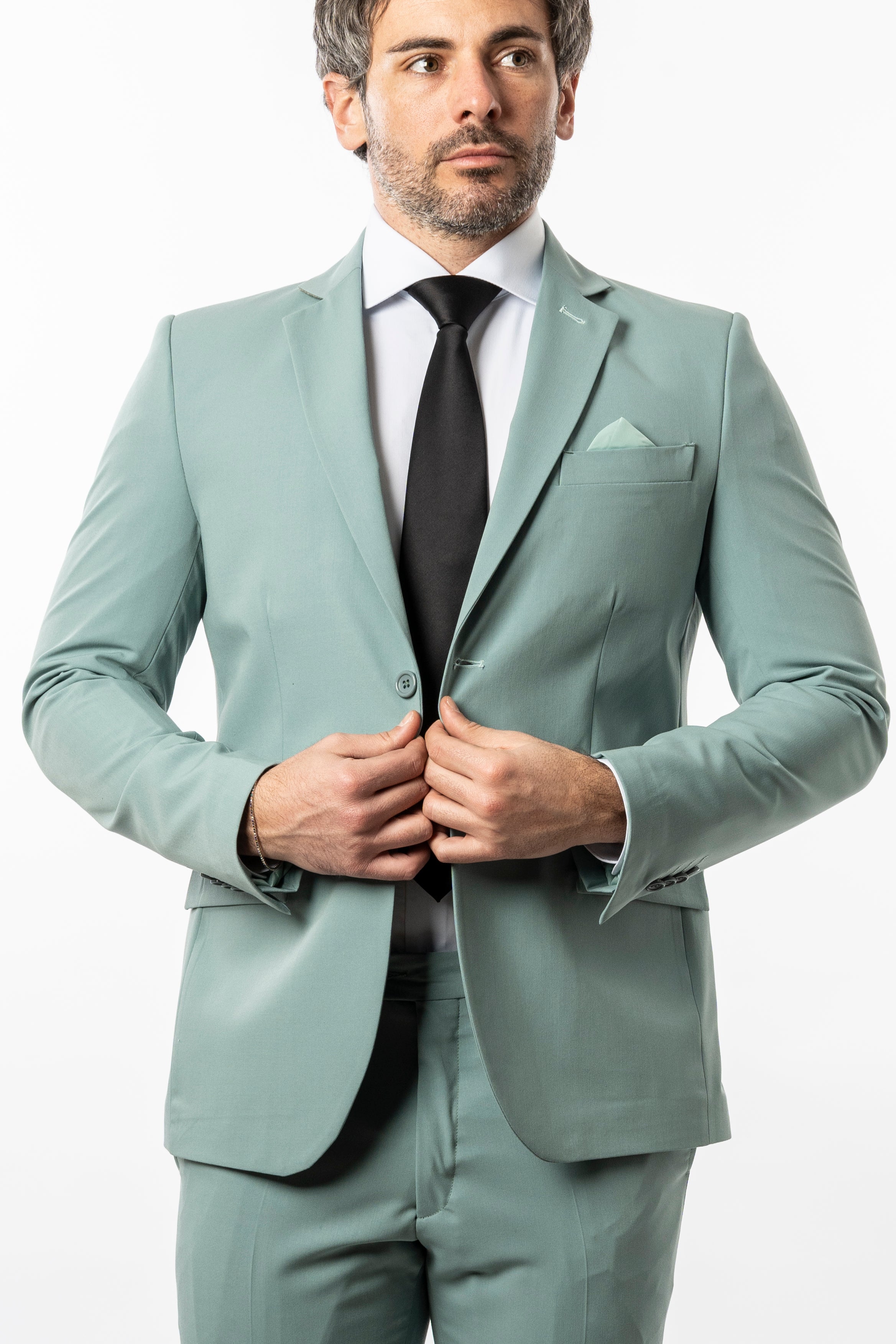 Abito Slim - Vinc Miller Verde acqua